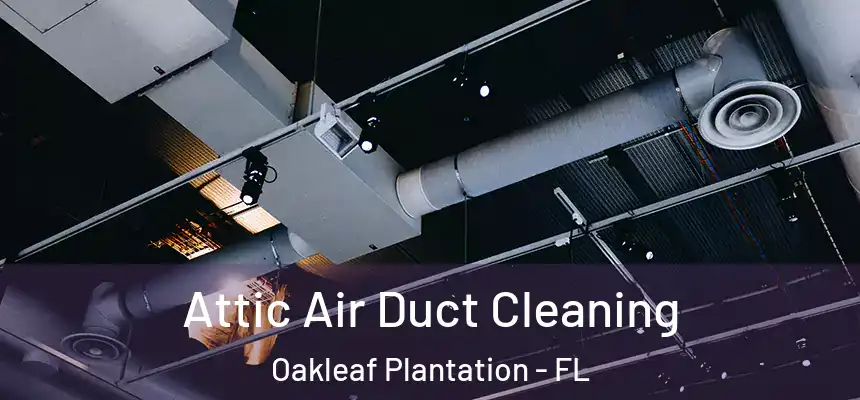 Attic Air Duct Cleaning Oakleaf Plantation - FL