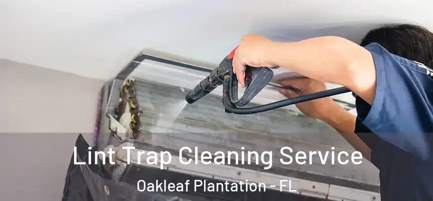 Lint Trap Cleaning Service Oakleaf Plantation - FL